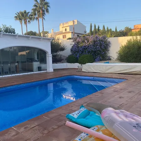 Entiere Piscine Et Cuisine D'ete A Pinosol Villa Javea